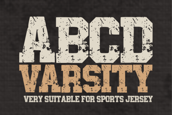 Abcd Varsity Font for Web Design