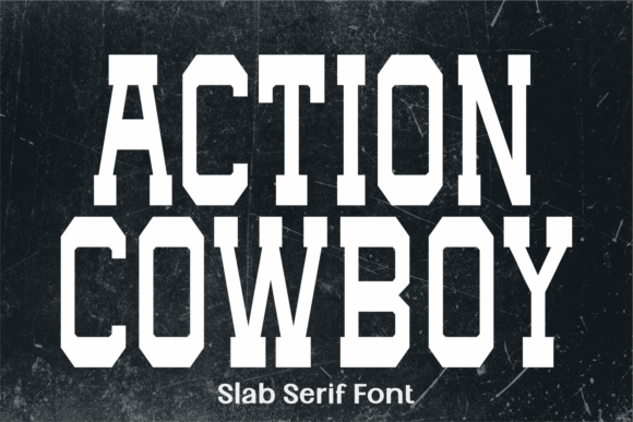 Action Cowboy Font