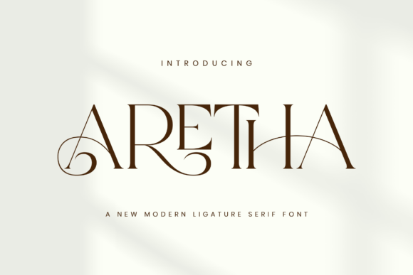 Aretha: A Serif Font for Elegant Branding