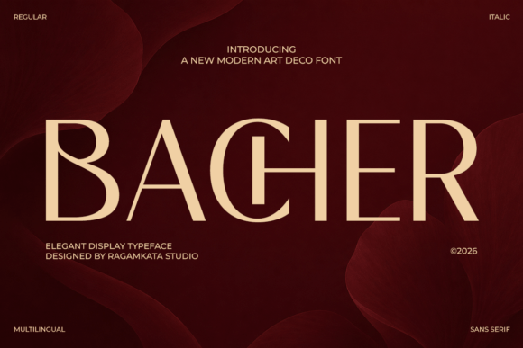 Bacher Font Review