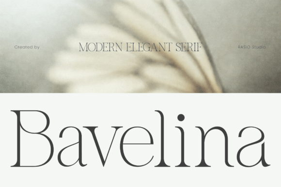 Bavelina: A Serif Font for Elegant Campaigns