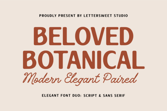 Beloved Botanical Font