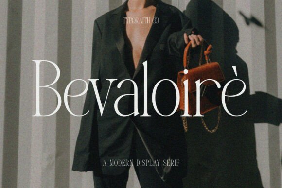 Bevaloire: A Premium Font for Elegant Branding