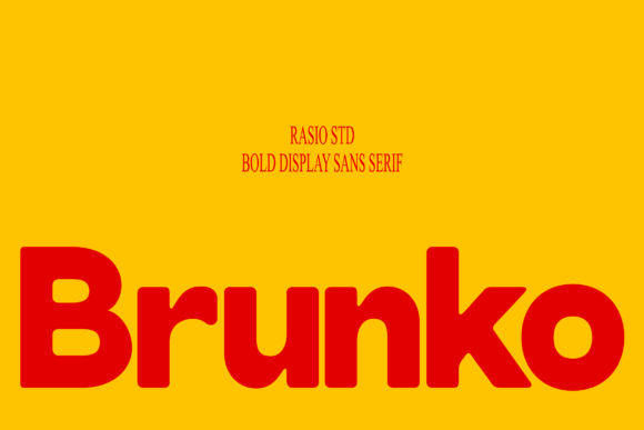 Brunko Font: Bold and Beautiful