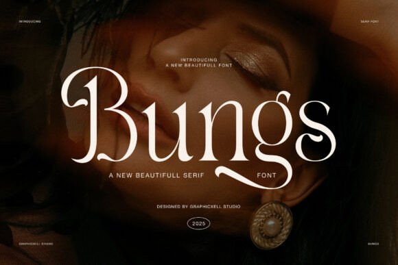 Bungs: A Font for Elegant Branding
