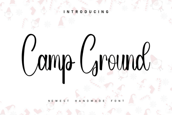 Camp Ground Font: A Sweet Handwritten Touch