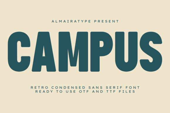 Campus Font for Bold Branding