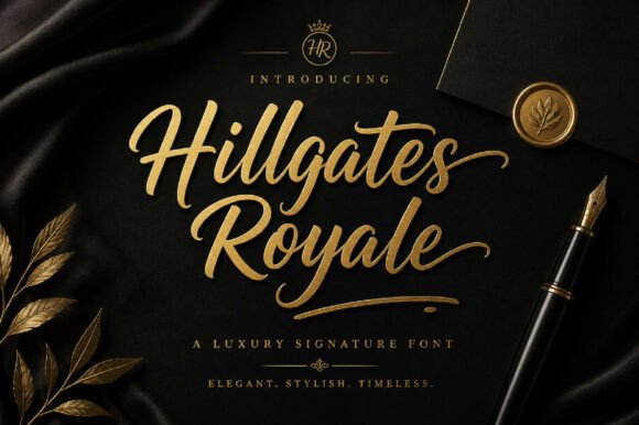 Hillgates Royale Font for Elegant Branding