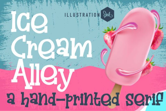Ice Cream Alley Family Font