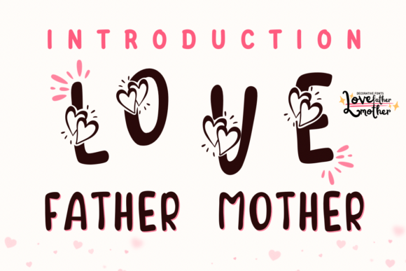 Love Father Mother Font