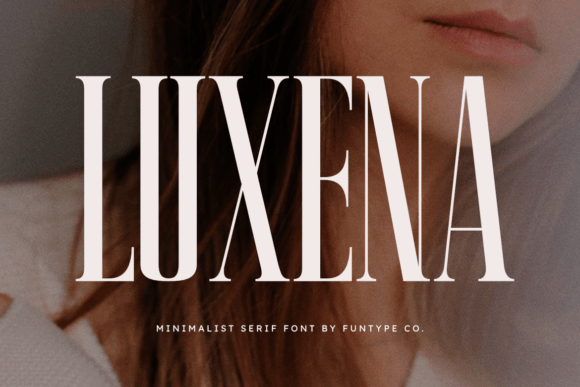 Luxena Font for Editorial Design