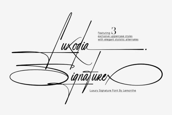 Luxodia Signature Font Review