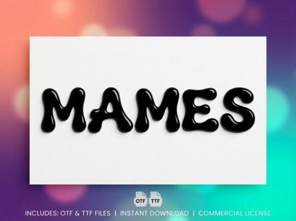 Mames: A Bold Font for Creative Campaigns