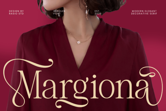Margiona Font: Elegant Serif for Editorial Design