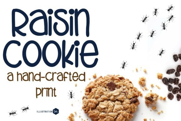 Raisin Cookie Family Font Review