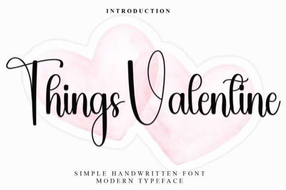 Things Valentine Font