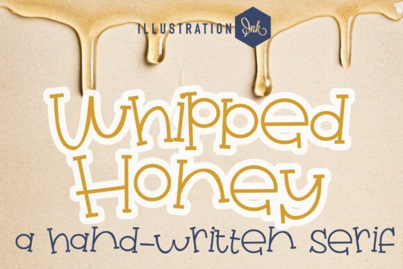 Whipped Honey Family Font